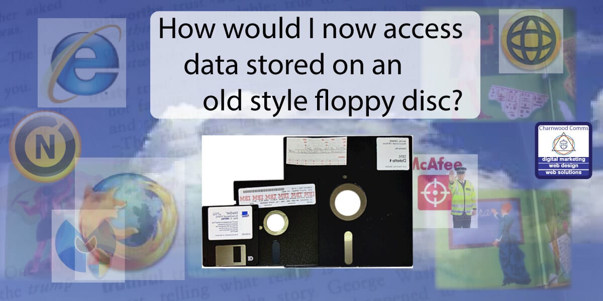 how to access floppy disk without formatting