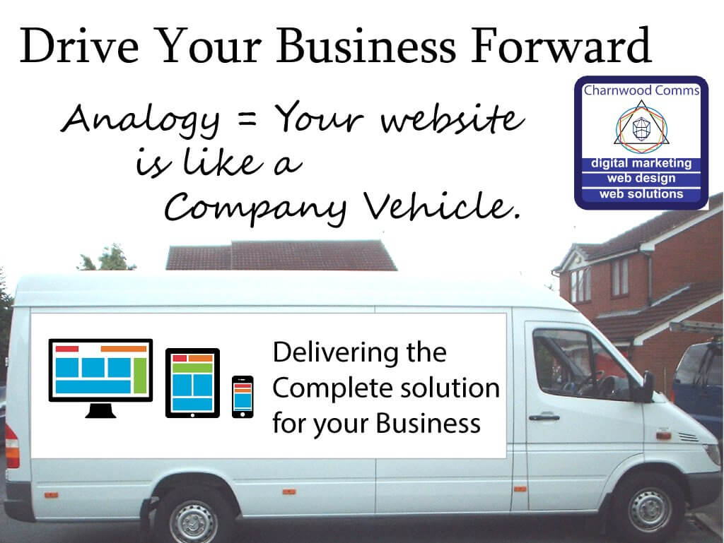 Your website is like a Company Vehicle.
