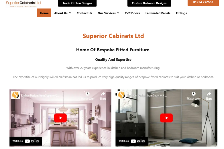 Local Business in Bolton Superior Cabinets Ltd.